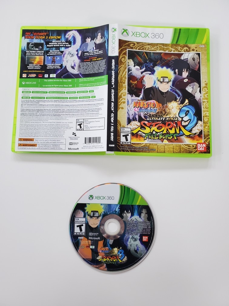 Naruto Shippuden: Ultimate Ninja Storm 3 - Full Burst (CIB)