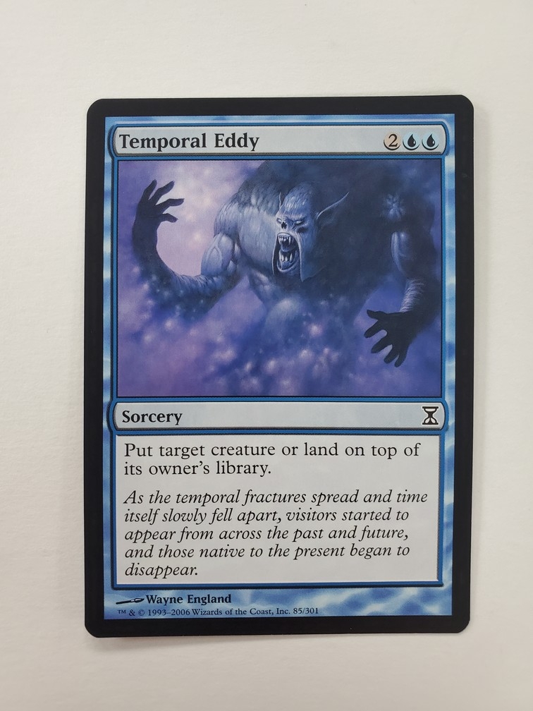 Temporal Eddy