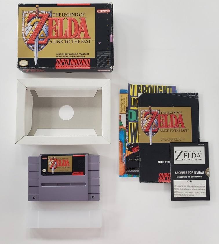 Legend of Zelda: A Link to the Past, The (Version Française) (CIB)