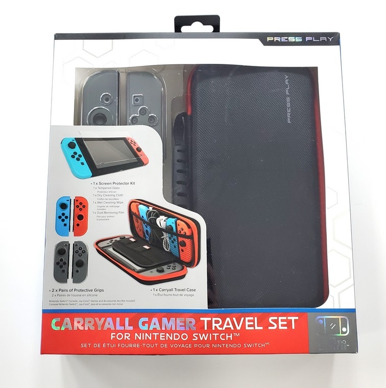 Nintendo Switch Carryal Gamer Travel Set (CIB)