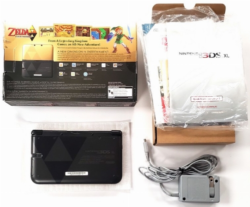 Nintendo 3DS XL - The Legend of Zelda (A Link Between Worlds Limited Edition) (CIB)