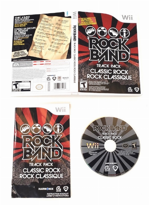 Rock Band: Track Pack - Classic Rock (CIB)