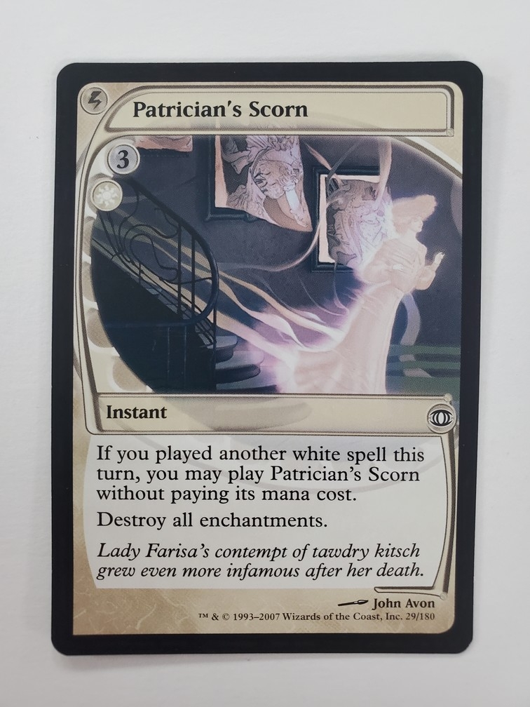 Patrician's Scorn