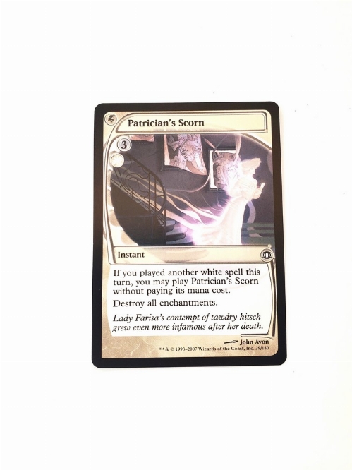 Patrician's Scorn