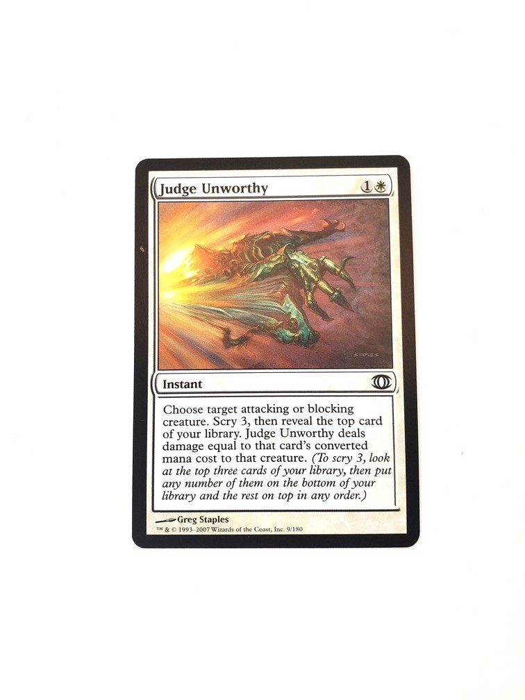 Judge Unworthy
