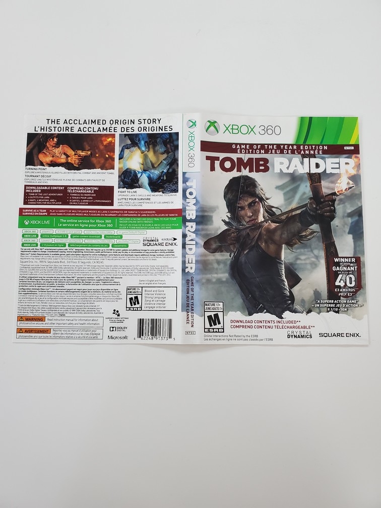 Tomb Raider [Game of the Year Edition] (B)