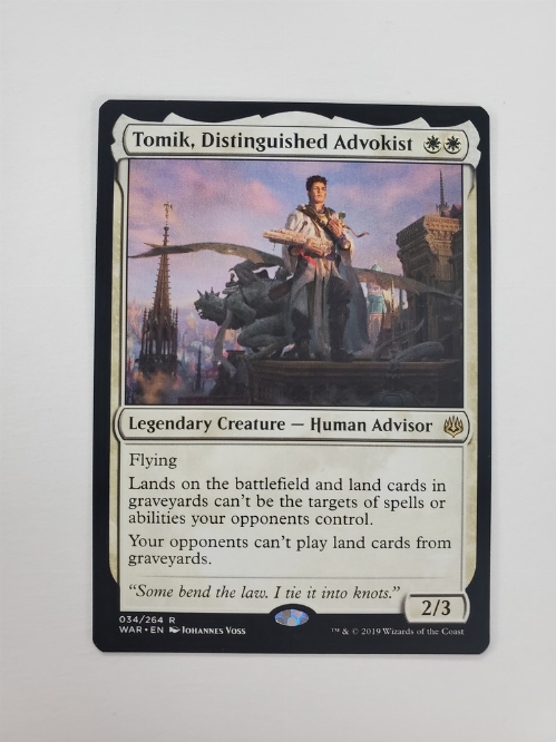 Tomik, Distinguished Advokist