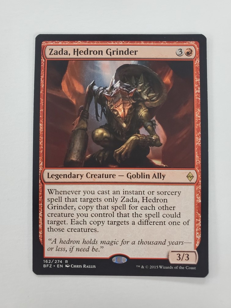 Zada, Hedron Grinder