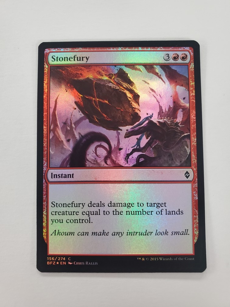 Stonefury (Foil)