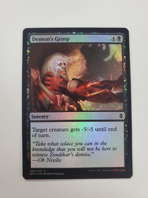 Demon's Grasp (Foil)