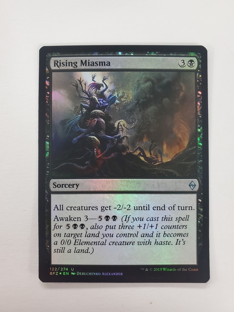 Rising Miasma (Foil)