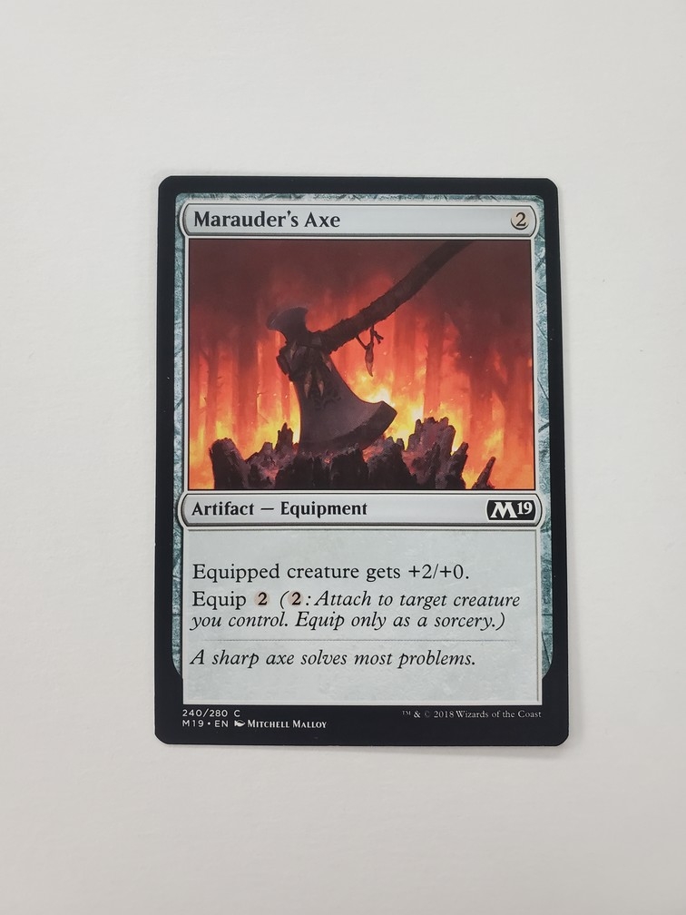 Marauder's Axe