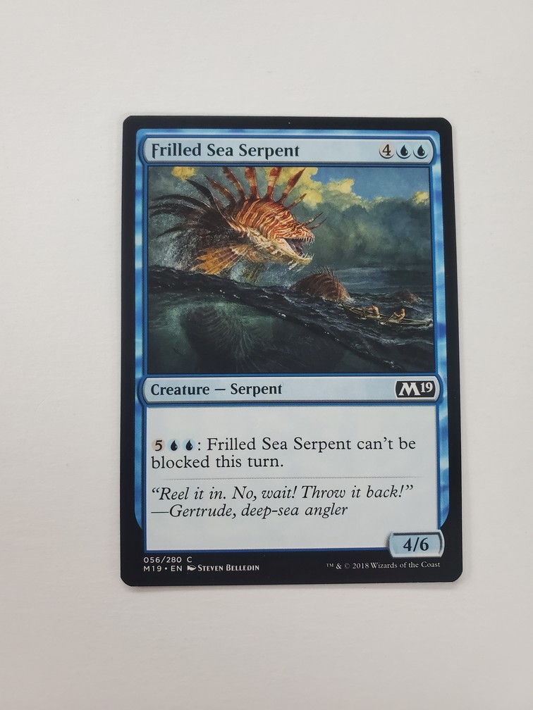 Frilled Sea Serpent