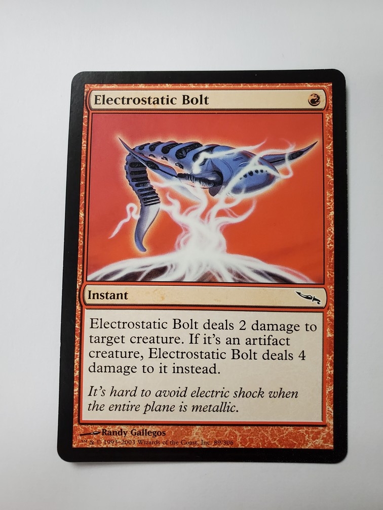 Electrostatic Bolt