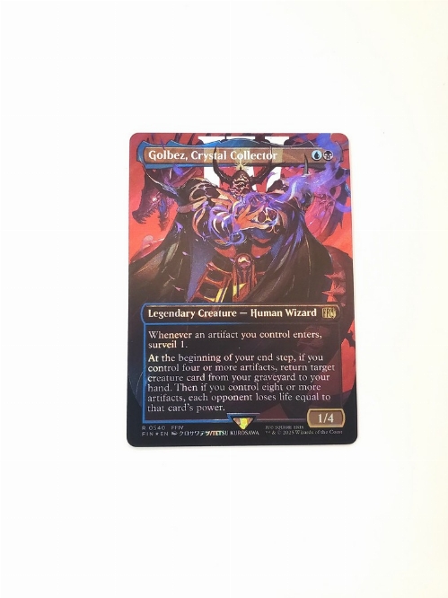 Golbez, Crystal Collector (Borderless) (Surge Foil)