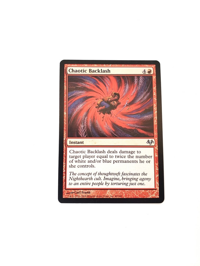 Chaotic Backlash