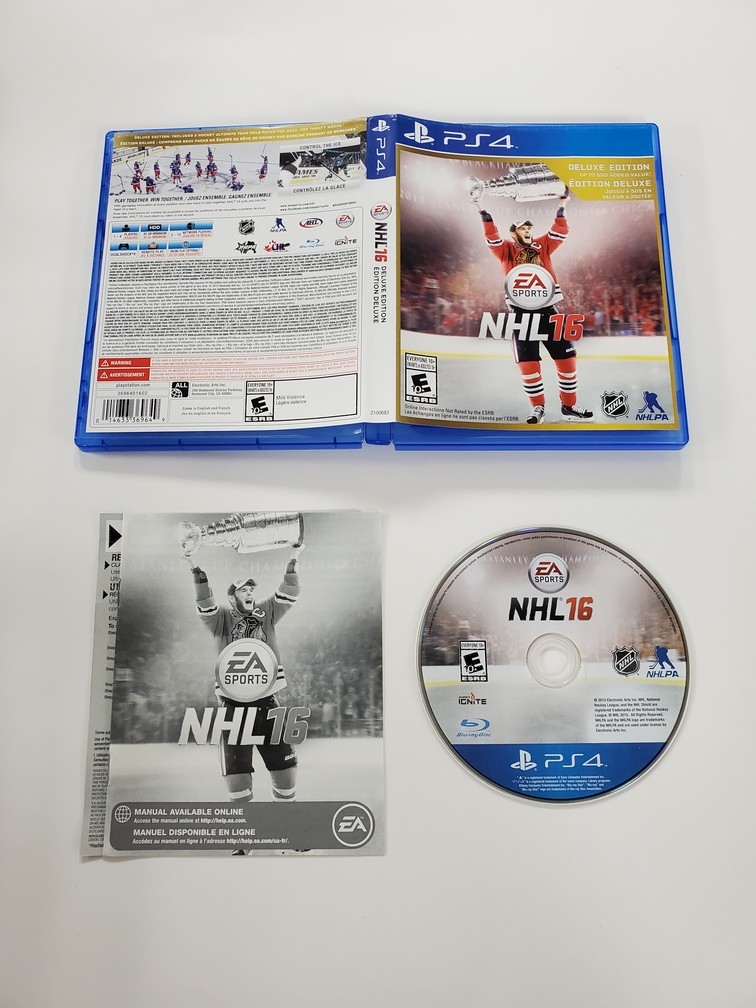 NHL 16 (Deluxe Edition) (CIB)