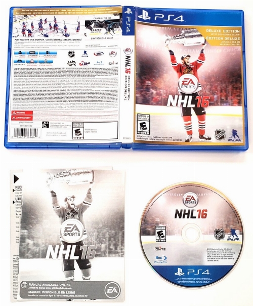 NHL 16 (Deluxe Edition) (CIB)