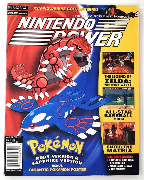 Nintendo Power (Poster Included) (Vol.167)