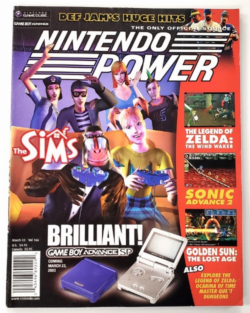 Nintendo Power (Poster Included) (Vol.166)
