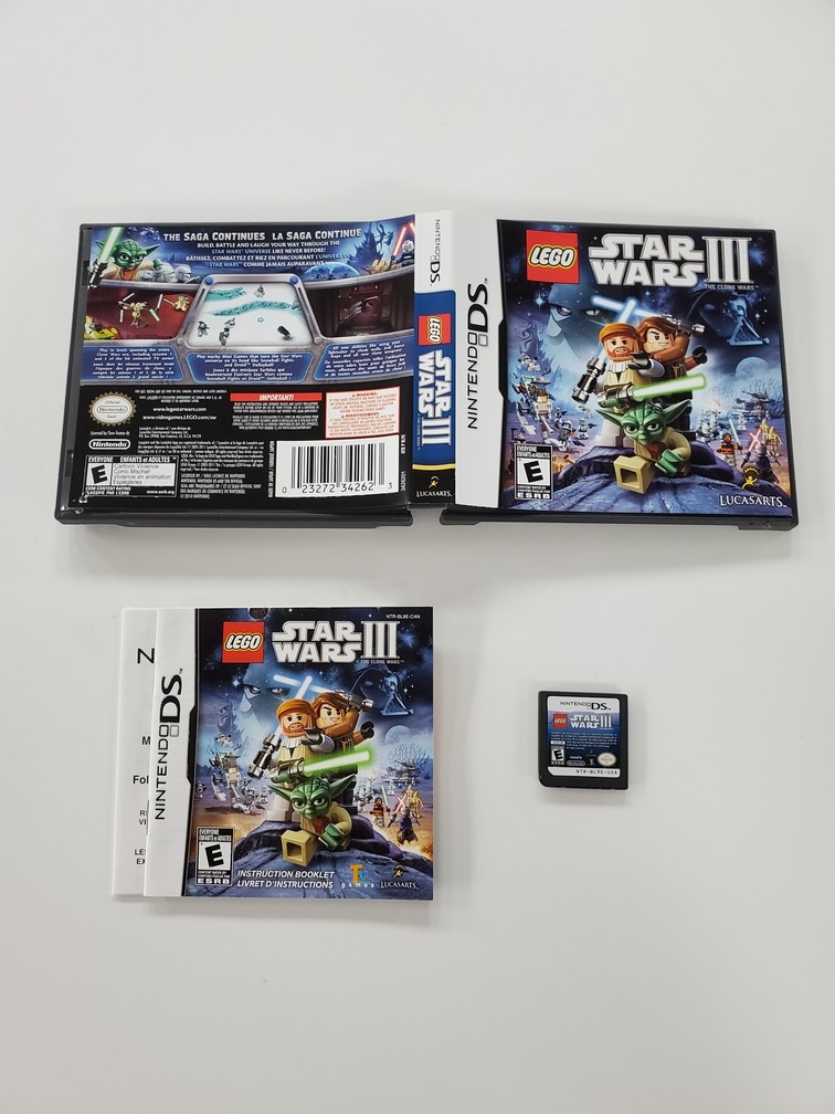LEGO Star Wars III: The Clone Wars (CIB)