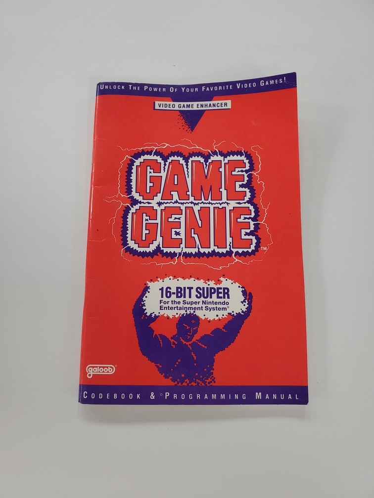 Game Genie SNES Codebook