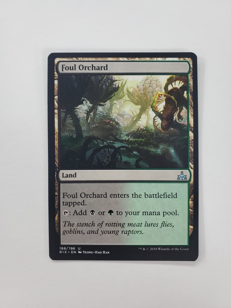 Foul Orchard