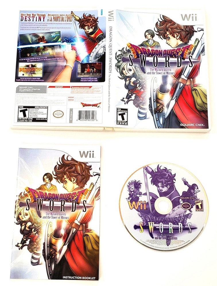 Dragon Quest Swords: The Masked Queen & The Tower of Mirrors (CIB)