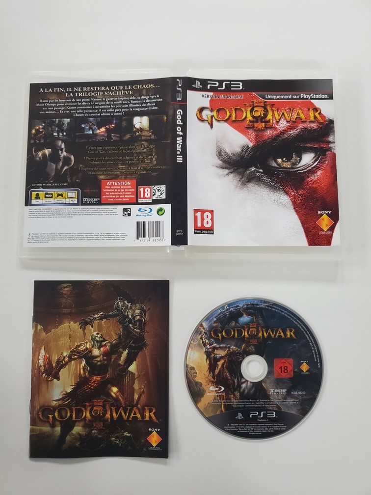 God of War III (Version Européenne) (CIB)