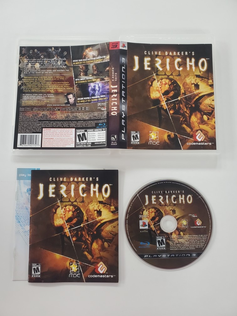 Clive Barker's Jericho (CIB)