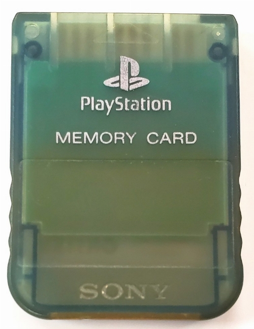 Playstation 1 - Clear Memory Card