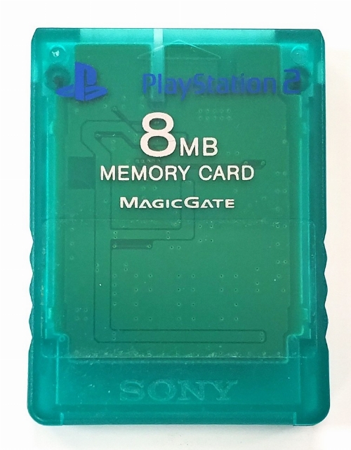 Playstation 2 - Green Memory Card 8MB