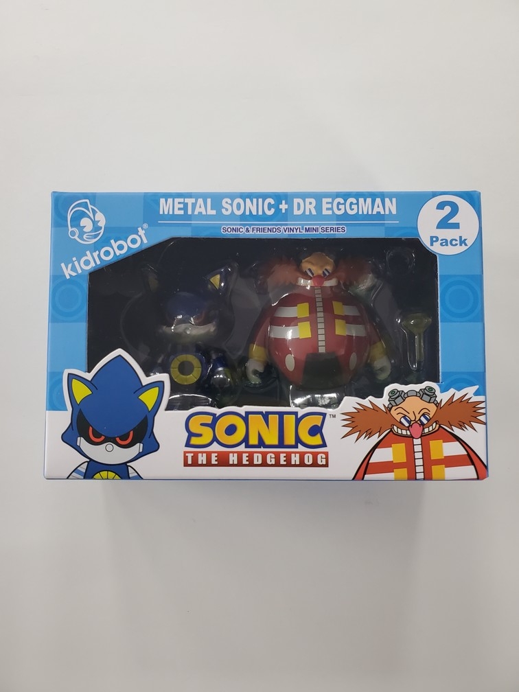 Sonic the Hedgehog Kidrobot - Metal Sonic & Dr. Eggman (NEW)