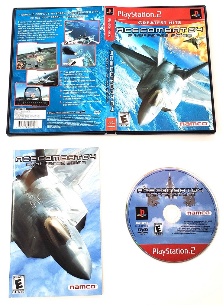 Ace Combat 04: Shattered Skies (Greatest Hits) (CIB)