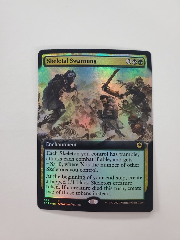 Skeletal Swarming (Extended Art) (Foil)