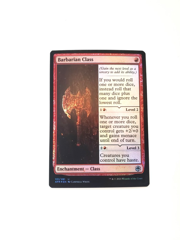 Barbarian Class (Foil)