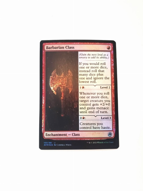Barbarian Class (Foil)