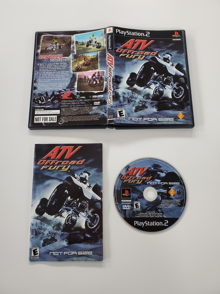 ATV: Offroad Fury (Not for Sale) (CIB)