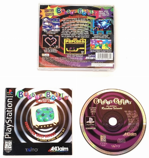 Bubble Bobble Also Featuring Rainbow Islands (CIB)