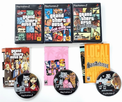 Grand Theft Auto Trilogy (CIB)