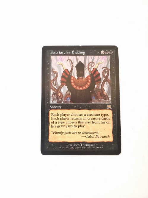 Patriarch's Bidding