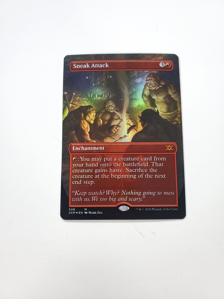 Sneak Attack (Borderless) (Foil)