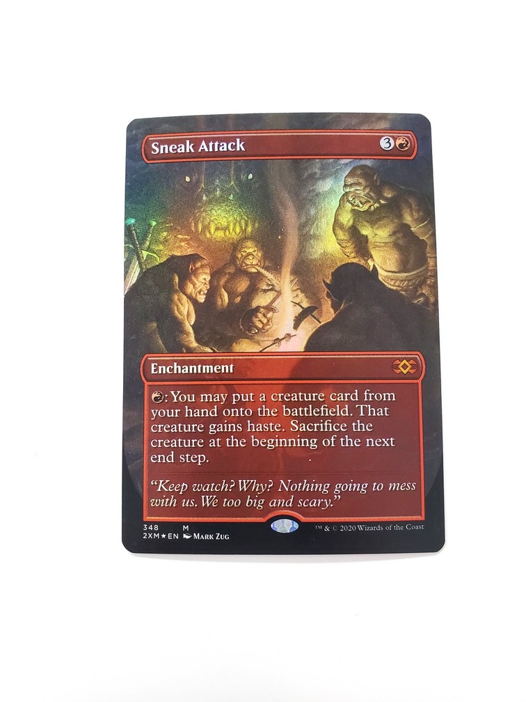 Sneak Attack (Borderless) (Foil)