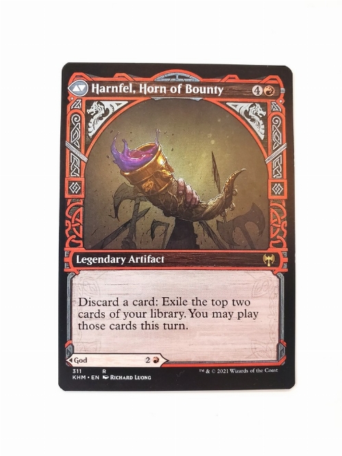Birgi, God of Storytelling // Harnfel, Horn of Bounty (Showcase)