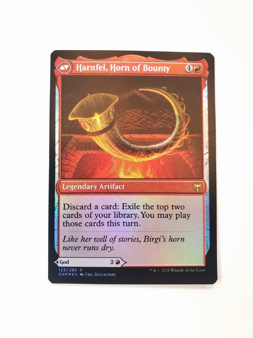 Birgi, God of Storytelling // Harnfel, Horn of Bounty (Foil)