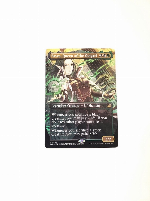 Savra, Queen of the Golgari (Anime Borderless)
