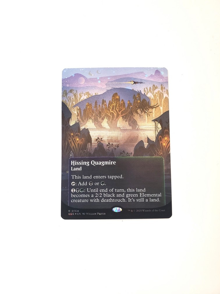 Hissing Quagmire (0154) (Borderless) (Galaxy Foil)
