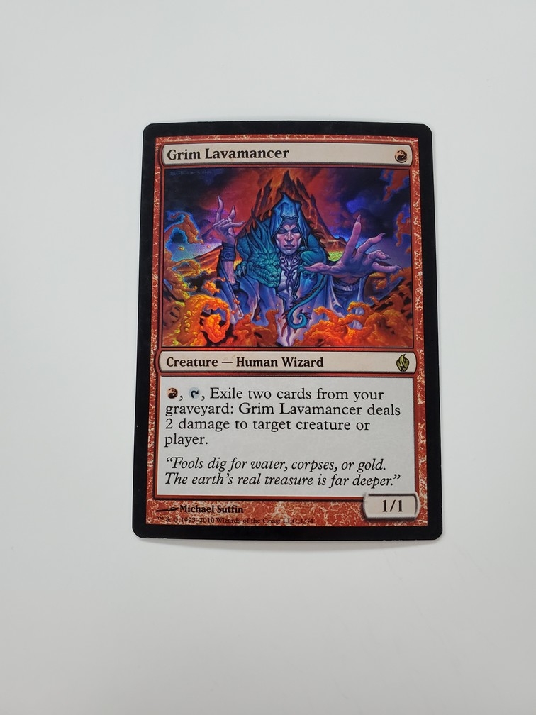 Grim Lavamancer (Foil)