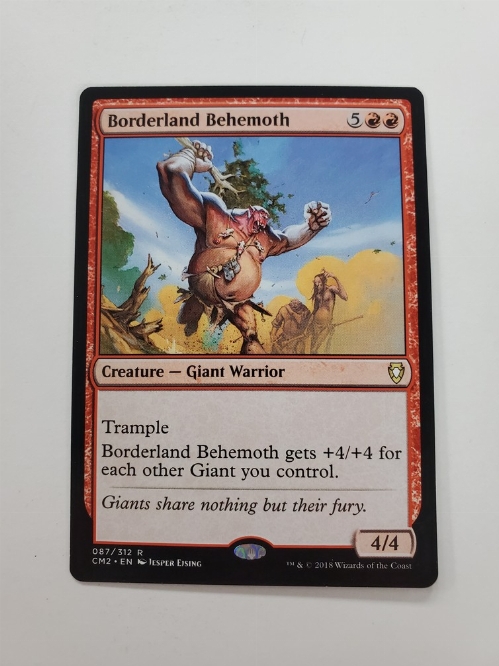 Borderland Behemoth