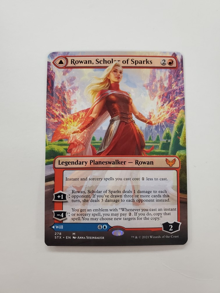 Rowan, Scholar of Sparks // Will, Scholar of Frost - Borderless